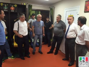 Газзаев на Анжи Арене