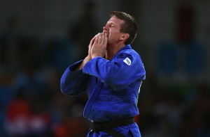 on Day 3 of the Rio 2016 Olympic Games at Carioca Arena 2 on August 8, 2016 in Rio de Janeiro, Brazil.