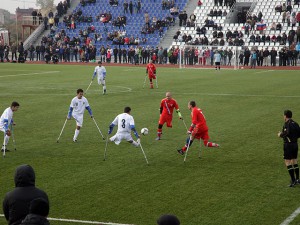 Победа среди ампутантов