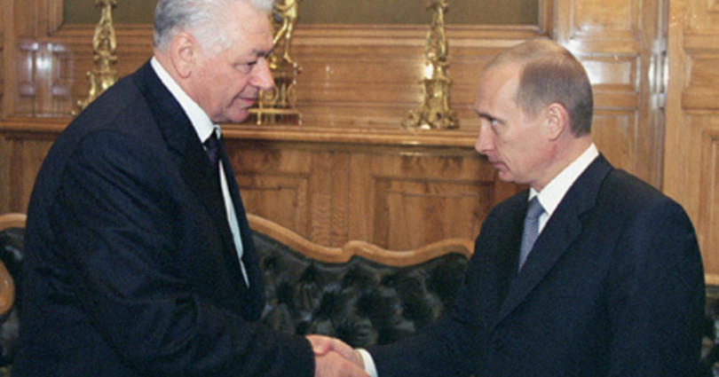 Âñòðå÷à ïðåçèäåíòà ÐÔ Â.Ïóòèíà è ïðåäñåäàòåëÿ Ãîññîâåòà Ðåñïóáëèêè Äàãåñòàí Ì.Ìàãîìåäîâà