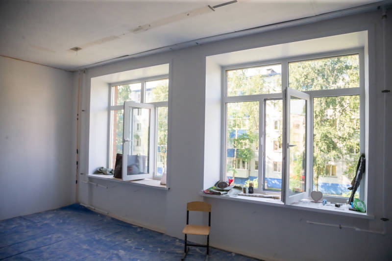 Школа 20 ремонт Морев Гурьев