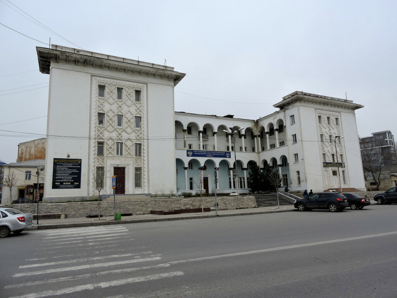 Махачкала - Бывшая гостиница Дагестан